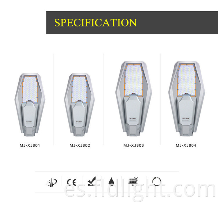 Integrated die casting aluminum smd olar led street light